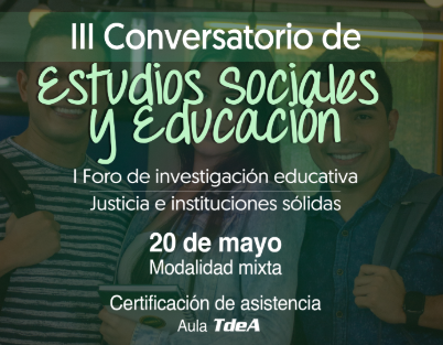 3er Conversatorio de Estudios Sociales y Educación